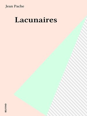 cover image of Lacunaires
